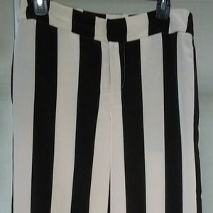Slinky Black & White strip pants